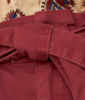 Picture of BARBARA GARNET COTTON PAPERBAG TROUSERS